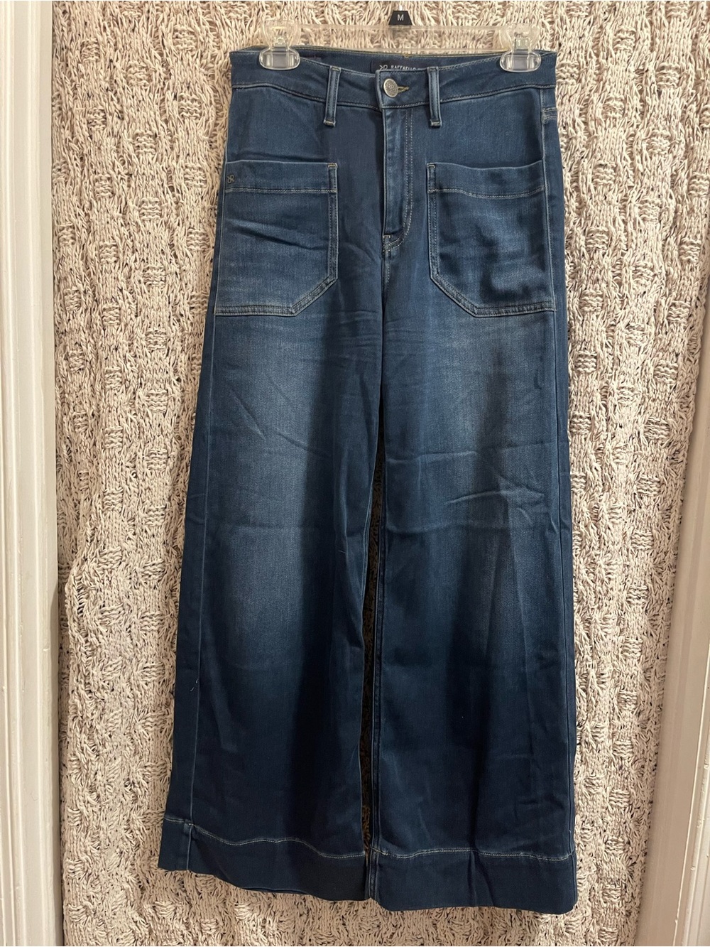 RAFFAELLO ROSSI Dark Blue Denim Jeans